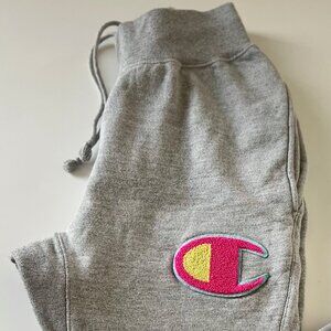 Champion Reverse Weave Big C Sweatpants | M | Logo Joggers